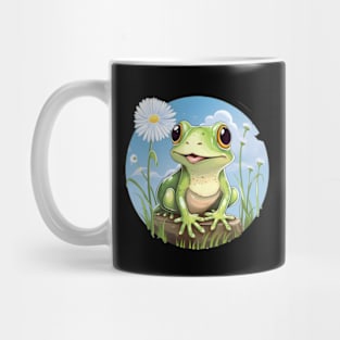 Frog Among The Dandelions Mug